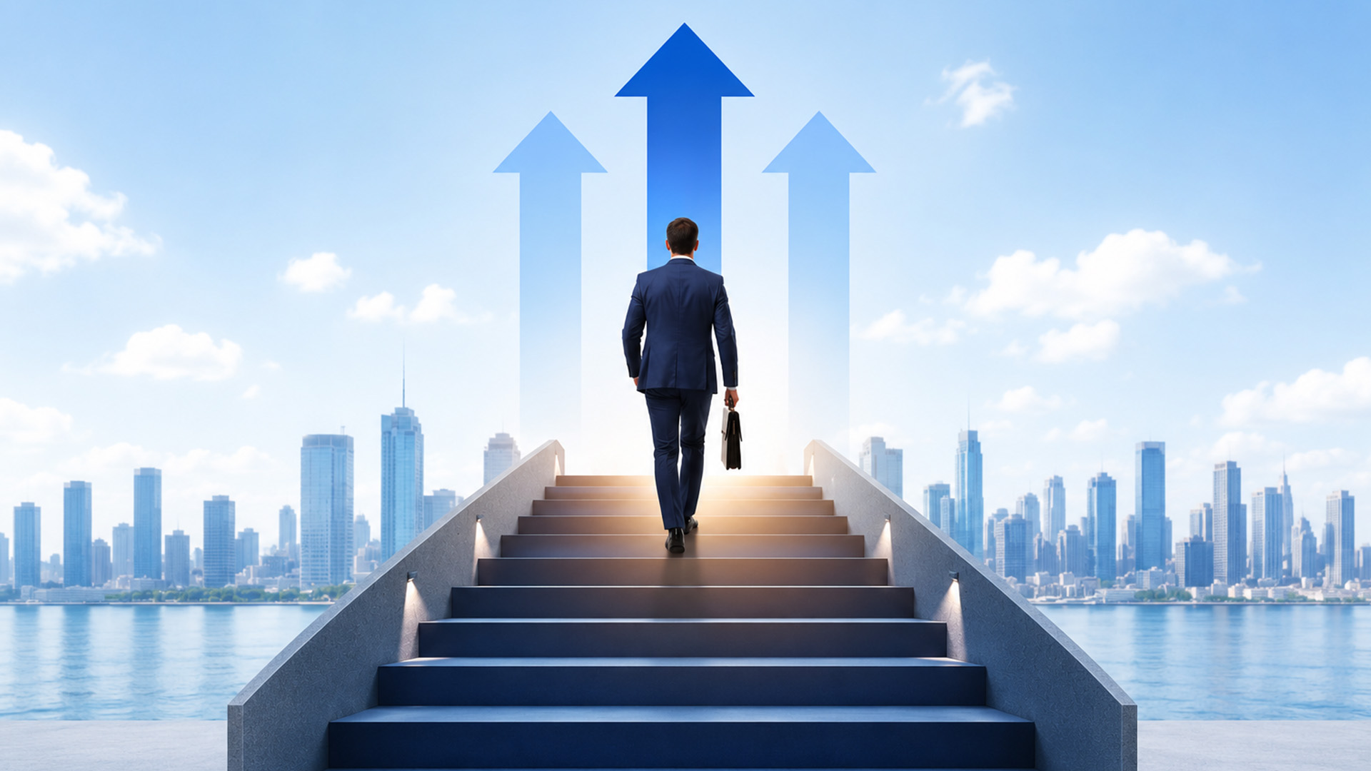 Career growth illustration